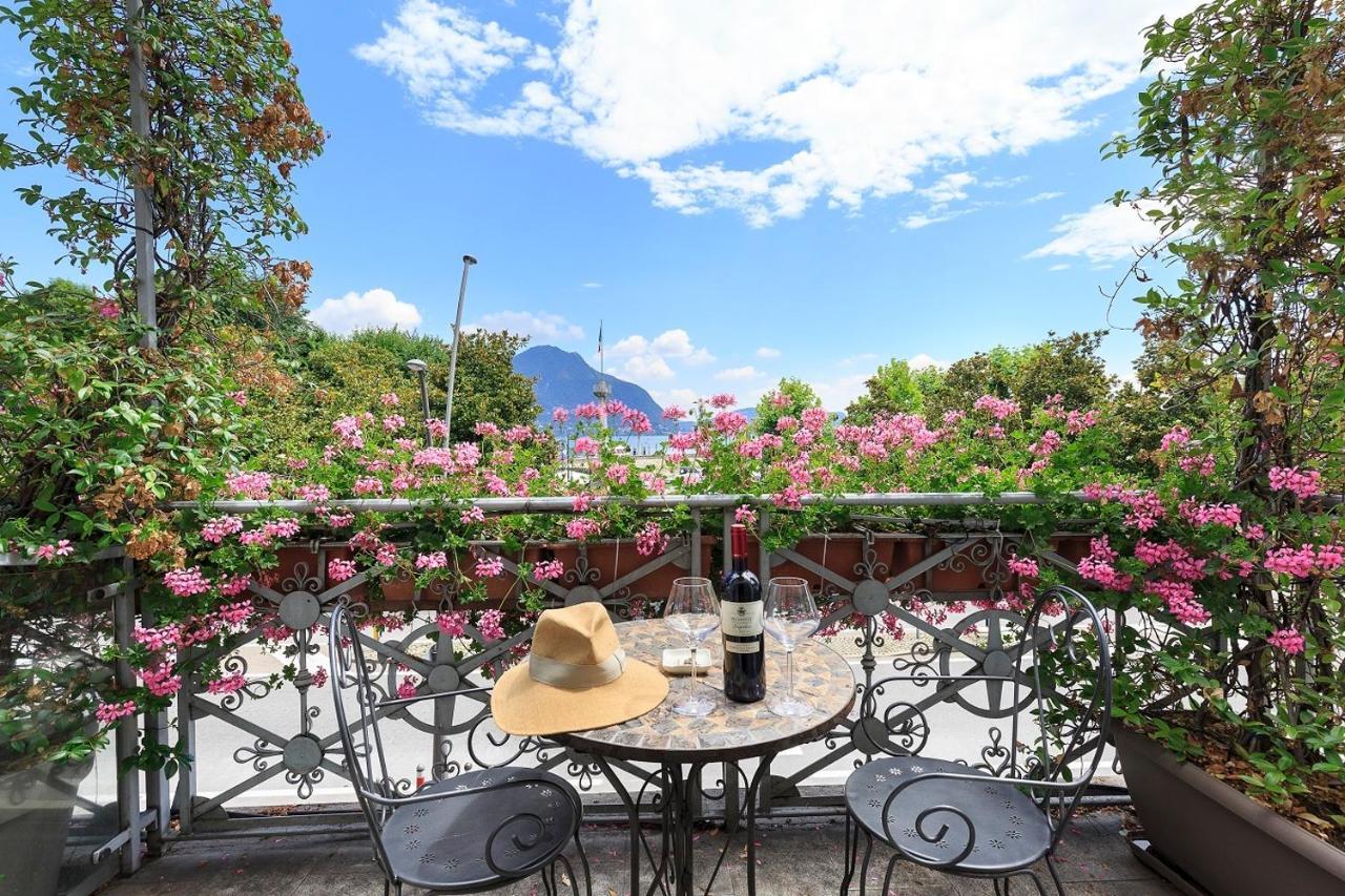 Casa Alle Colonne By Hotel Ancora Verbania Zewnętrze zdjęcie